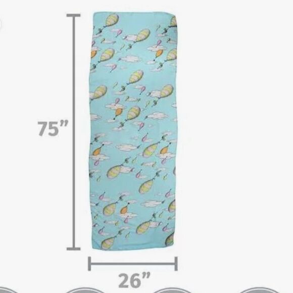 Dr. Suess Oh The Places You’ll Go Book Scarf Back to School Reading Suessical - Picture 3 of 6